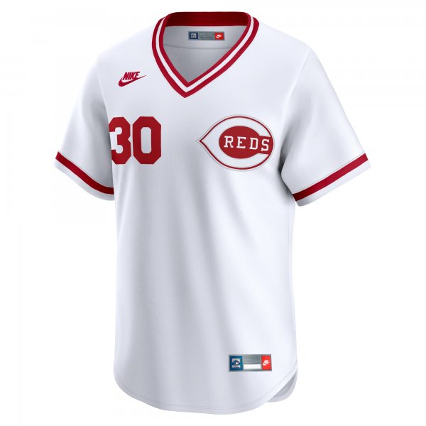 Men's Cincinnati Reds Ken Griffey Nike White Throwback Cooperstown Limited Jersey