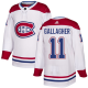 Adidas Montreal Canadiens #11 Brendan Gallagher White Road Stitched NHL Jersey