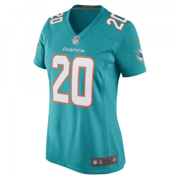 Women's Miami Dolphins Justin Bethel Nike Aqua Game Player Jersey