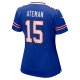 Women's Buffalo Bills Marcell Ateman Nike Royal Team Game Jersey