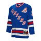 Men's New York Rangers Brian Leetch Mitchell & Ness Blue Alternate Captain Patch 1993/94 Blue Line Player Jersey