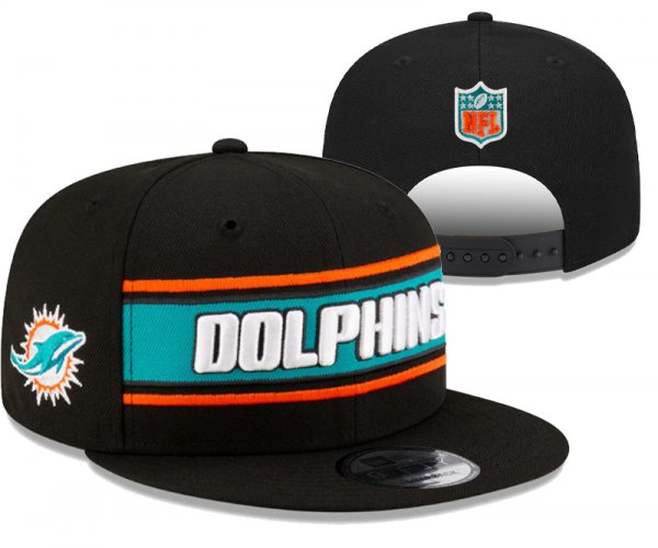 Miami Dolphins Black Cap