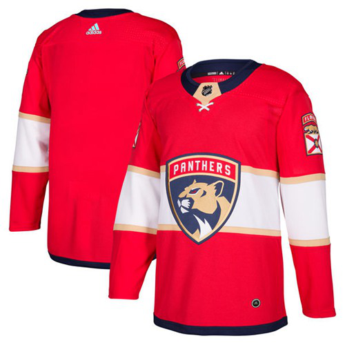 Adidas Florida Panthers Blank Red Home Stitched NHL Jersey