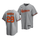 Men's Baltimore Orioles #29 Max Wagner 2022 MLB Draft Jersey Gray Road