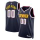 Unisex Denver Nuggets Nike Navy Swingman Custom Jersey - Icon Edition