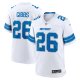 Men's Detroit Lions Jahmyr Gibbs Nike White Game Jersey