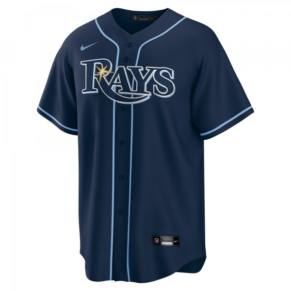 Men's Tampa Bay Rays Nike Navy Alternate Replica Team Jersey