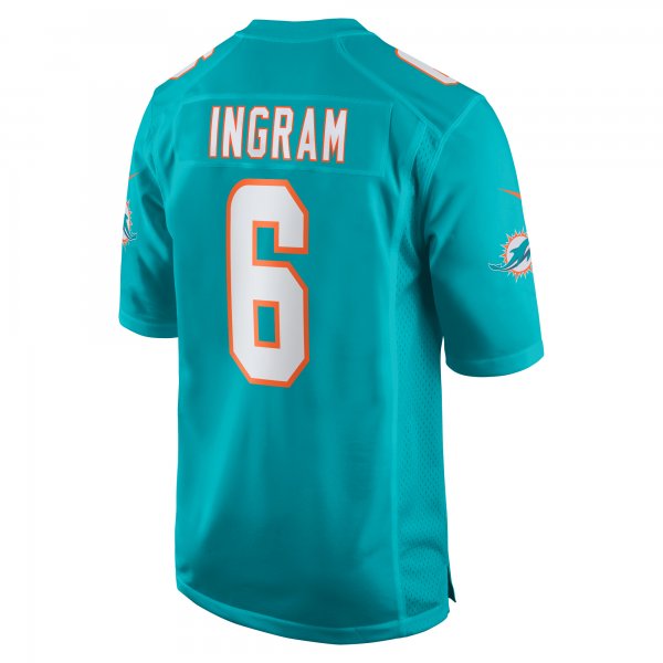 Men's Miami Dolphins Melvin Ingram Nike Aqua Home Game Player Jersey