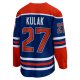 Men's Edmonton Oilers Brett Kulak Fanatics Royal Home Breakaway Player Jersey