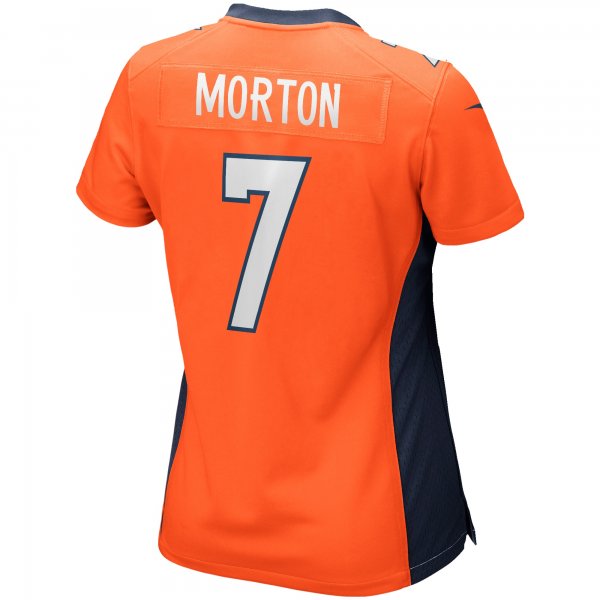 Women's Denver Broncos Craig Morton Nike Orange Game Retired Player Jersey