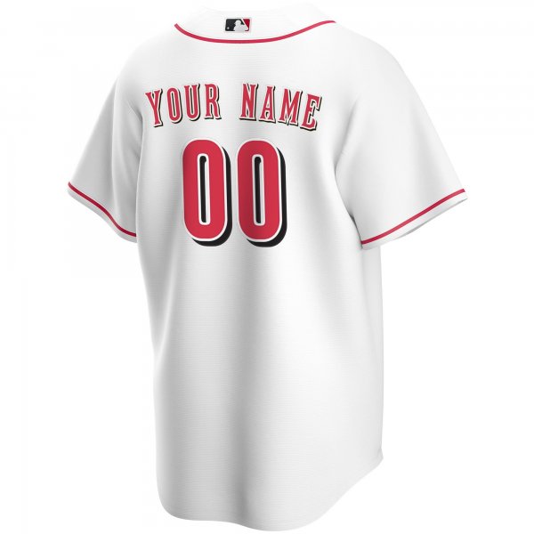 Men's Cincinnati Reds Nike White Home Replica Custom Jersey