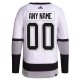 Men's Los Angeles Kings  adidas White Alternate 2021/22 Primegreen Custom Jersey