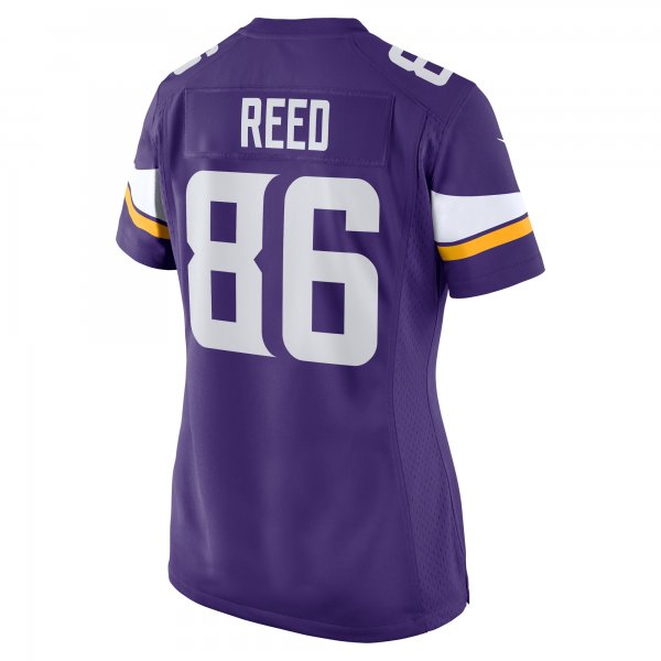 Women's Minnesota Vikings Jake Reed Nike Purple Retired Player Game Jersey