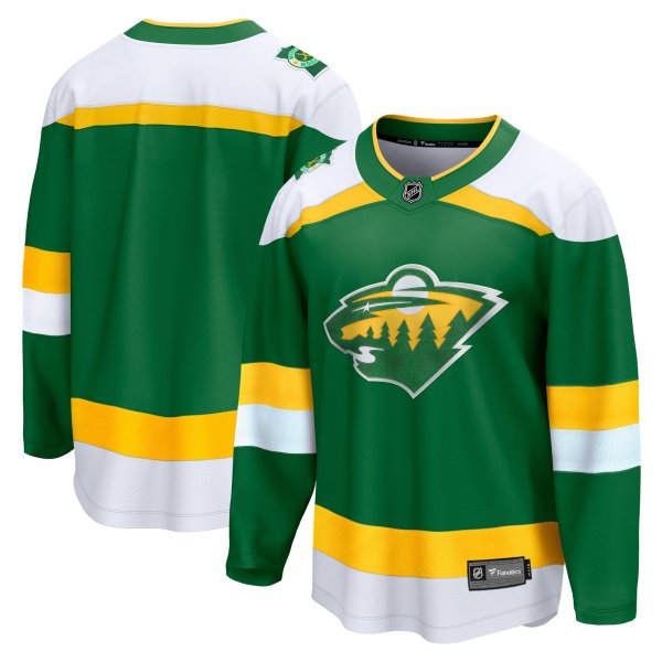 Men's Minnesota Wild Green 2023/24 Alternate Premier Breakaway Jersey