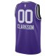 Unisex Utah Jazz Jordan Clarkson Nike Purple 2023/24 Swingman Jersey - City Edition