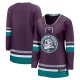 Women's Anaheim Ducks Fanatics Purple 30th Anniversary Premier Breakaway Jersey