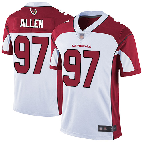 Arizona Cardinals #97 Zach Allen White Men's Stitched NFL Vapor Untouchable Limited Jersey