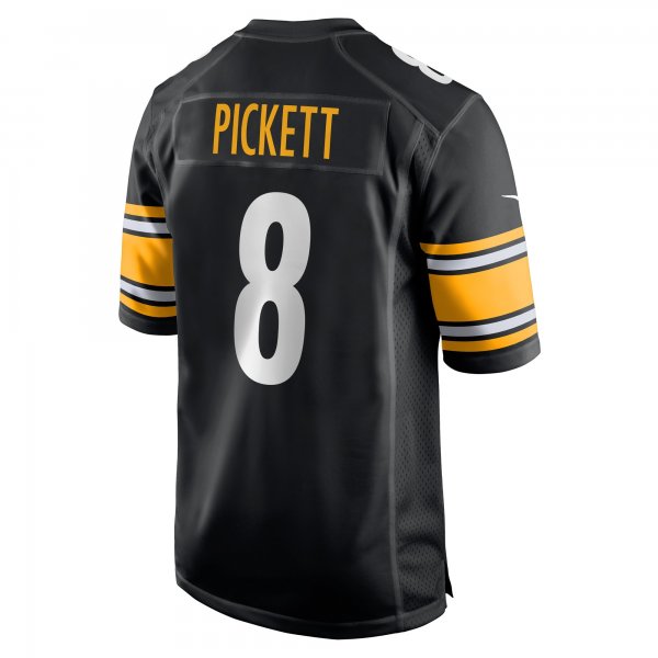 Youth Pittsburgh Steelers Kenny Pickett Nike Black Game Jersey