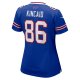 Women's Buffalo Bills Dalton Kincaid Nike Royal Home Game Jersey