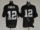 Men's Mitchell And Ness Las Vegas Raiders Kenny Stabler #12 Stitched Black NFL Jersey