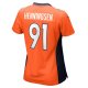 Women's Denver Broncos Matt Henningsen Nike Orange Game Player Jersey