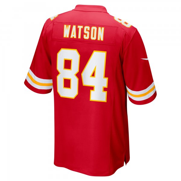 Men's Kansas City Chiefs Justin Watson Nike Red Game Player Jersey