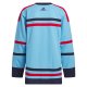 Men's Winnipeg Jets  adidas Light Blue Anniversary Primegreen Jersey