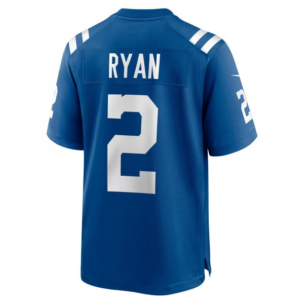 Men's Indianapolis Colts Matt Ryan Nike Royal Game Jersey