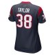 Women's Houston Texans J.J. Taylor Nike  Navy Team Game Jersey