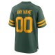 Men's Green Bay Packers Nike Green Alternate Custom Jersey