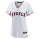 Women's Los Angeles Angels Nike White Home Replica Team Jersey