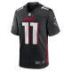 Men's Atlanta Falcons Logan Woodside Nike  Black Team Game Jersey