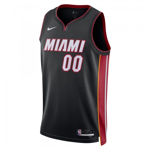 Unisex Miami Heat Nike Black Swingman Custom Jersey - Icon Edition