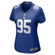 Women's New York Giants Jordon Riley Nike  Royal Team Game Jersey