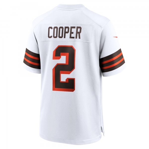 Men's Cleveland Browns Amari Cooper Nike White Alternate Game Jersey