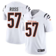 Men's Cincinnati Bengals #57 Adrian Ross Nike White Vapor Limited Jersey