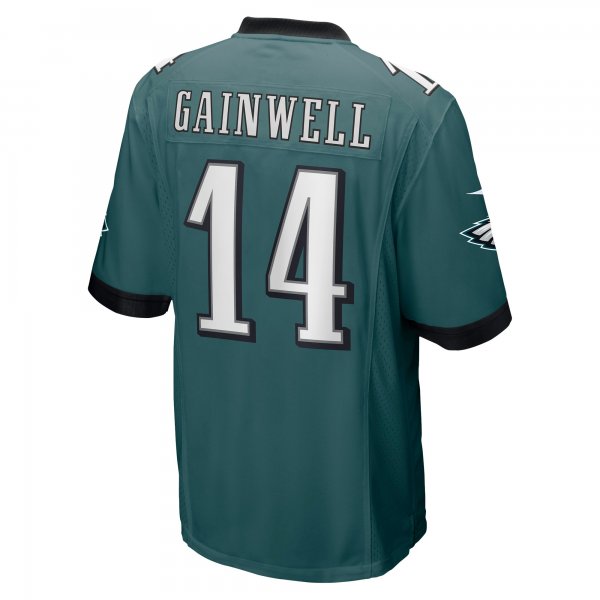 Men's Philadelphia Eagles Kenneth Gainwell Nike Midnight Green Game Jersey