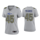 Women's Los Angeles Rams Bobby Wagner Gray Atmosphere Fashion Game Jersey