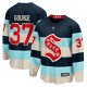 Men's Seattle Kraken #37 Yanni Gourde Deep Sea Blue 2024 NHL Winter Classic Breakaway Player Jersey