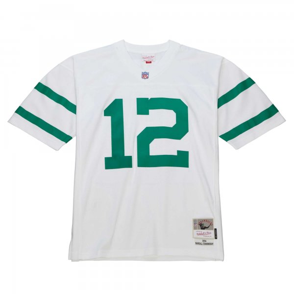 Men's Philadelphia Eagles Randall Cunningham Mitchell & Ness White Legacy Replica Jersey