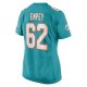 Women's Miami Dolphins James Empey Nike Aqua Game Player Jersey