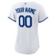 Women's Kansas City Royals Nike White Replica Custom Jersey