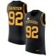 Nike Pittsburgh Steelers #92 James Harrison Black Team Color Men's Stitched NFL Limited Rush Tank Top Jersey