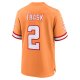 Men's Tampa Bay Buccaneers Kyle Trask Nike Orange Throwback Game Jersey