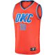 Men's Oklahoma City Thunder Olivier Sarr Fanatics Orange Fast Break Replica Player Jersey - Statement Edition