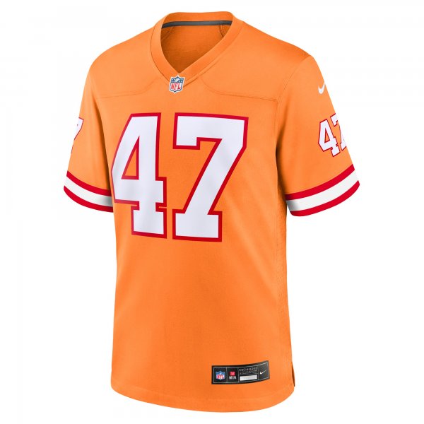 Youth Tampa Bay Buccaneers John Lynch Nike Orange Retired Player Game Jersey