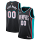 Men's Nike Memphis Grizzlies Black 2021 Hardwood Classics Swingman Custom NBA Jersey