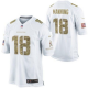 Nike Denver Broncos #18 Peyton Manning White Men's Stitched NFL Limited Salute to Service Jersey