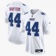 Men's Nike #44 Cam Skattebo Tundra White New York Giants Fashion Game Jersey