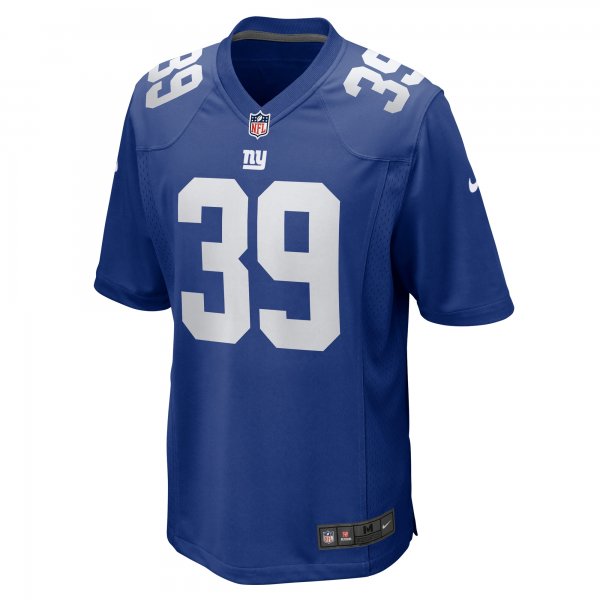 Men's New York Giants Gervarrius Owens Nike  Royal Team Game Jersey